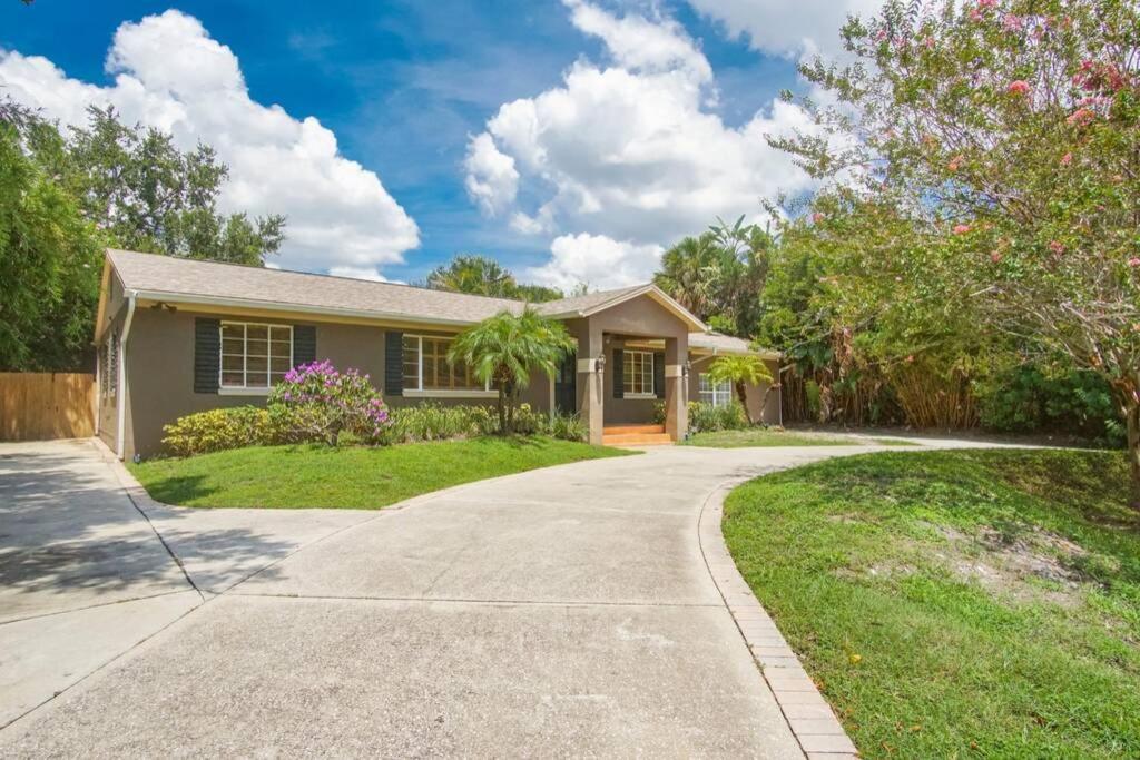 Villa Boho Vibes- Private Pool- 10 Min To Raymond James Tampa Exterior foto