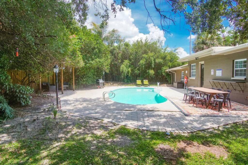 Villa Boho Vibes- Private Pool- 10 Min To Raymond James Tampa Exterior foto